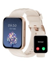 Usado, Smartwatch, tela HD 1,85”, rastreador fitness, à prova d'água, para iPhone e Android comprar usado  Enviando para Brazil