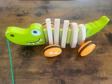 Hape krokodil nachziehtier gebraucht kaufen  Schwalmstadt