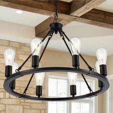 Wagon wheel chandelier for sale  Neosho