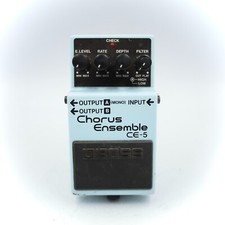 Pedal de efeitos de guitarra BOSS CE-5 conjunto coro etiqueta cinza KO74168 comprar usado  Enviando para Brazil