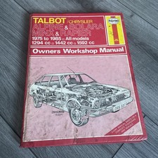 Haynes owners workshop for sale  WISHAW
