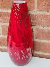 Large red glass for sale  DERBY
