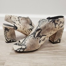 Via Spiga Elma Roccia Python Snake Slingbacks tamanho 10 M comprar usado  Enviando para Brazil