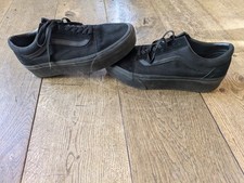 Black suede old for sale  BECCLES