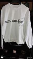 Sweat blanc coton d'occasion  Saint-Quentin