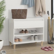 Schuhregal hochglanz weiß gebraucht kaufen  Leun