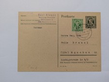 AM Post Ganzsache mit Zusatzfrankatur comprar usado  Enviando para Brazil