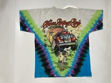 Camiseta masculina vintage The Allman Brothers Band 1997 tingida média anos 90 ponto único, usado comprar usado  Enviando para Brazil