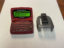 Usado, RARO DIFÍCIL DE ENCONTRAR Vermelho Motorola T900 Talkabout 2 Vias Pager Excelente Formato comprar usado  Enviando para Brazil