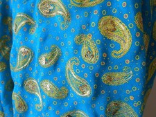 Turquoise gold sequinned for sale  GRANTHAM