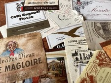 Miscellanea etichette vino usato  Milano