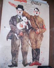 Plakat chaplin hitler gebraucht kaufen  Gangkofen