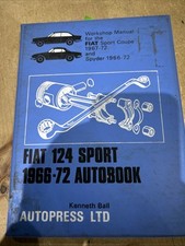 Workshop manual fiat for sale  SETTLE