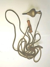 Antique brass plumb for sale  COLNE