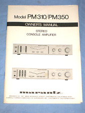 Owner manual marantz usato  Sustinente