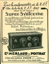 Publicité ancienne super d'occasion  France