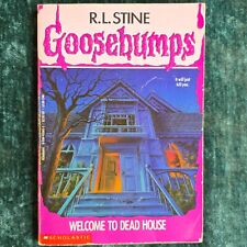 Goosebumps Welcome To Dead House Stine Early Print/First Scholastic Printing 92 comprar usado  Enviando para Brazil