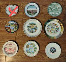 Vtg souvenir plates for sale  Huachuca City