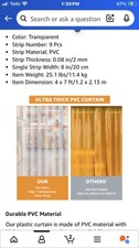 Pvc strip door for sale  Oklahoma City