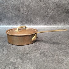 Ancienne casserole cuivre d'occasion  Beauvois-en-Cambrésis