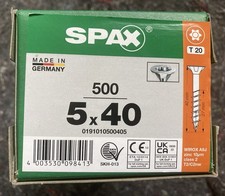 500x spax spanplattenschrauben gebraucht kaufen  Siershahn