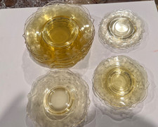 Vintage set yellow for sale  East Moriches