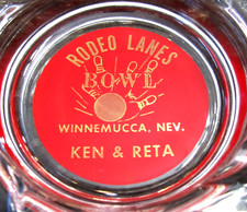 Usado, Cinzeiro publicitário de vidro Rodeo Lanes Bowling Alley / Winnemucca, Nevada / HTF comprar usado Usado, Cinzeiro publicitário de vidro Rodeo Lanes Bowling Alley / Winnemucca, Nevada / HTF comprar usado  Enviando para Brazil