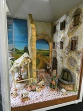 Presepe artigianale lanterna usato  Milano