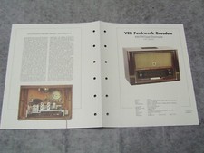Schaltplan röhrenradio veb gebraucht kaufen  Hörstel
