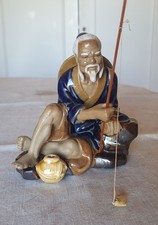 Sculpture winjiang pêcheur d'occasion  Toulouse-
