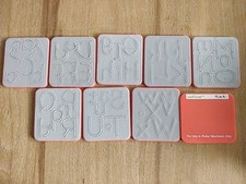 Alphabet stanzen wallflower gebraucht kaufen  Essen