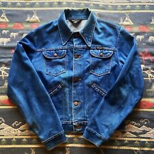 🇺🇸Made in USA 70S Wrangler 124MJ jaqueta jeans etiqueta preta comprar usado  Enviando para Brazil