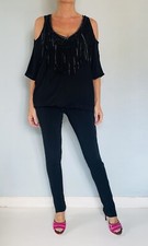Blouse soie franges d'occasion  Amiens-