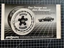 Ronal turbo leichtmetall gebraucht kaufen  Aßlar