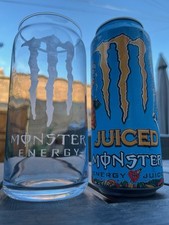Vidro em forma de lata GRAVED MONSTER ENERGY 500ml NOVO comprar usado  Enviando para Brazil