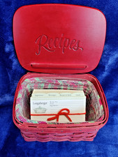 Longaberger red recipe for sale  Fisherville