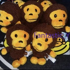 A BATHING APE Baby Milo 15cm boneca de pelúcia fofa chaveiro mochila pingente 1 peça comprar usado  Enviando para Brazil