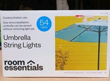 Umbrella string lights for sale  Saint Croix Falls