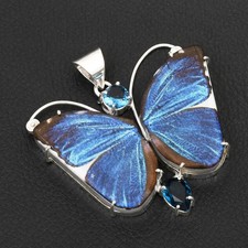 Pingente borboleta topázio azul vidro dicróico extravagante presente joia 2,16" AP-10552, usado comprar usado Pingente borboleta topázio azul vidro dicróico extravagante presente joia 2,16" AP-10552, usado comprar usado  Enviando para Brazil