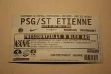 Ticket présidentielle psg d'occasion  Jujurieux