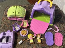 Tenda e sons pop-up Fisher Price Little People acampamento aventura campista, usado comprar usado  Enviando para Brazil