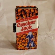 1997 Cracker Jacks Vintage Porcelana Caixa Articulada Armazenamento Borden Centro-Oeste comprar usado  Enviando para Brazil