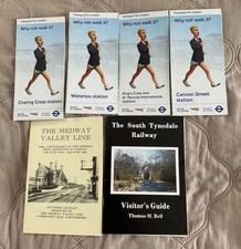 Railway brochures medway for sale  FOLKESTONE