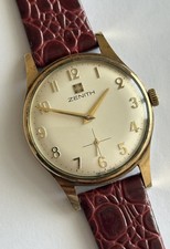 Vintage zenith 9ct for sale  BATLEY