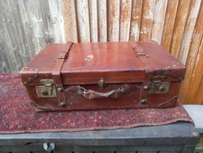 Vintage leather travel for sale Vintage leather travel for sale  MITCHAM