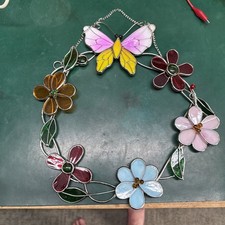stained glass butterfly for sale  Beaverton