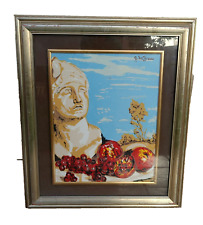 Serigrafia originale epoca usato  Italia