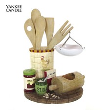 Yankee Candle UTENSILIOS DE COCINA 10" quemador de tarta de cera cesta colgante especias 1076941 segunda mano  Embacar hacia Mexico