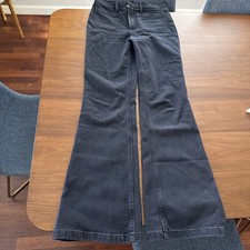 Jeans feminino Gap preto anos 70 cintura alta tamanho 26 comprar usado Jeans feminino Gap preto anos 70 cintura alta tamanho 26 comprar usado  Enviando para Brazil