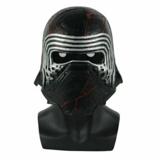 Usado, Capacete Star Wars 9 Kylo Ren The Rise of Skywalker máscara PVC macio adereços de Halloween comprar usado  Enviando para Brazil